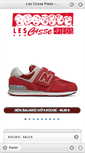 Mobile Screenshot of lescassepieds.be